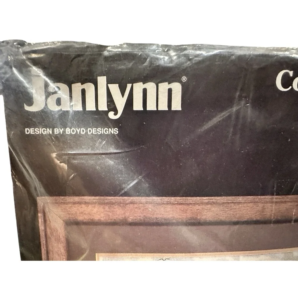 Janlynn FISHING VILLAGE Cross Stitch Kit 102-05 NEW Boyd Designs